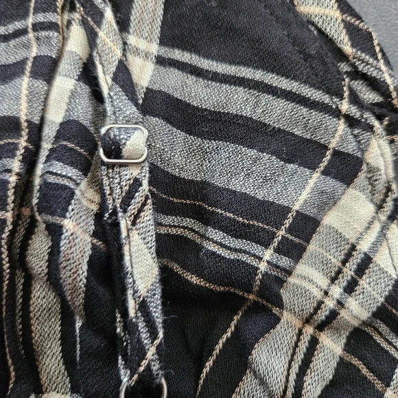 NWT - Lucky Brand Cotton/Modal Fully Lined Smocked Waist Midi Dress - Size L - Picture 15 of 16